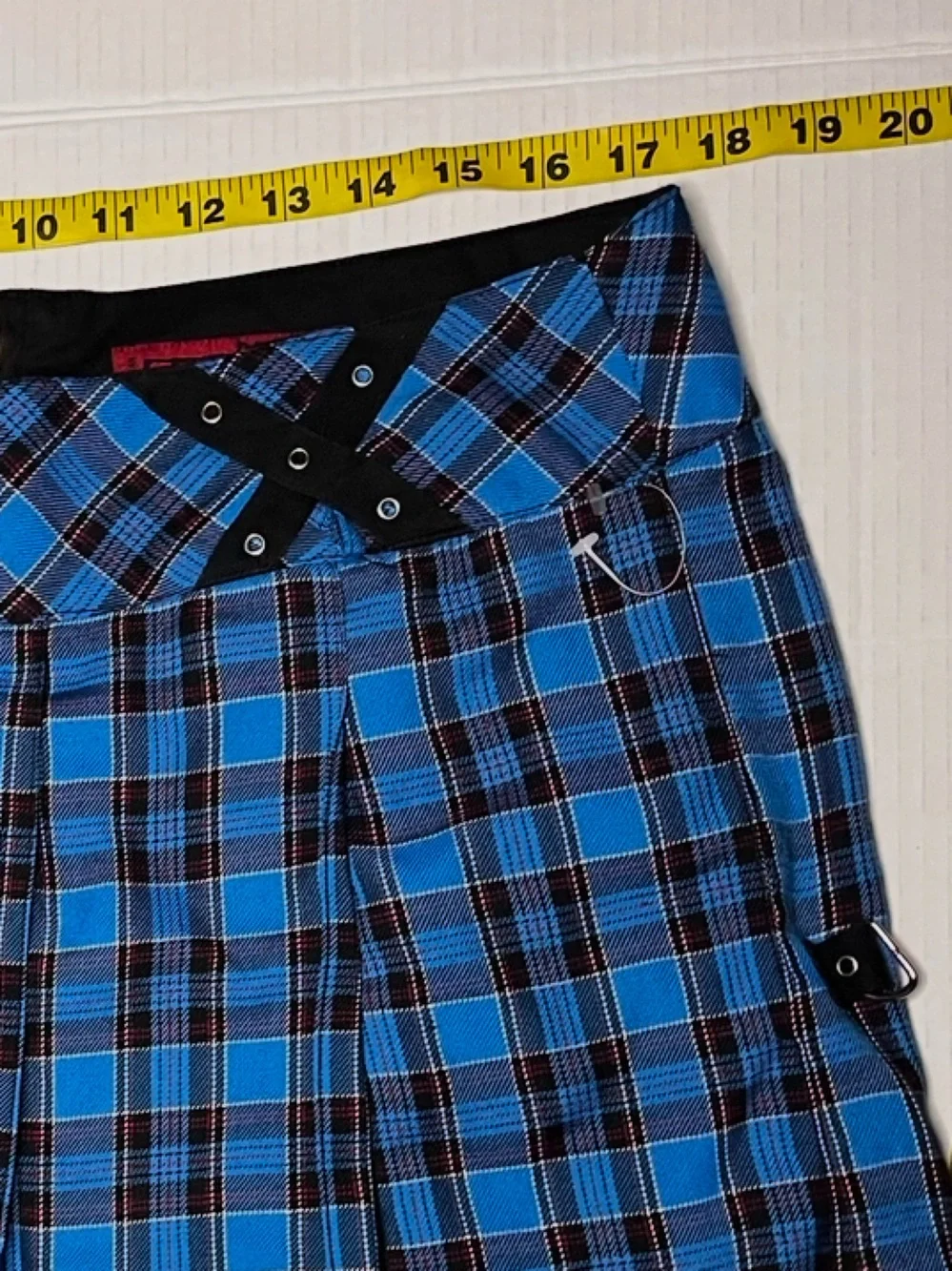 Tripp NYC Vintage Pleated Punk Suspender Skirt - Picture 8 of 9